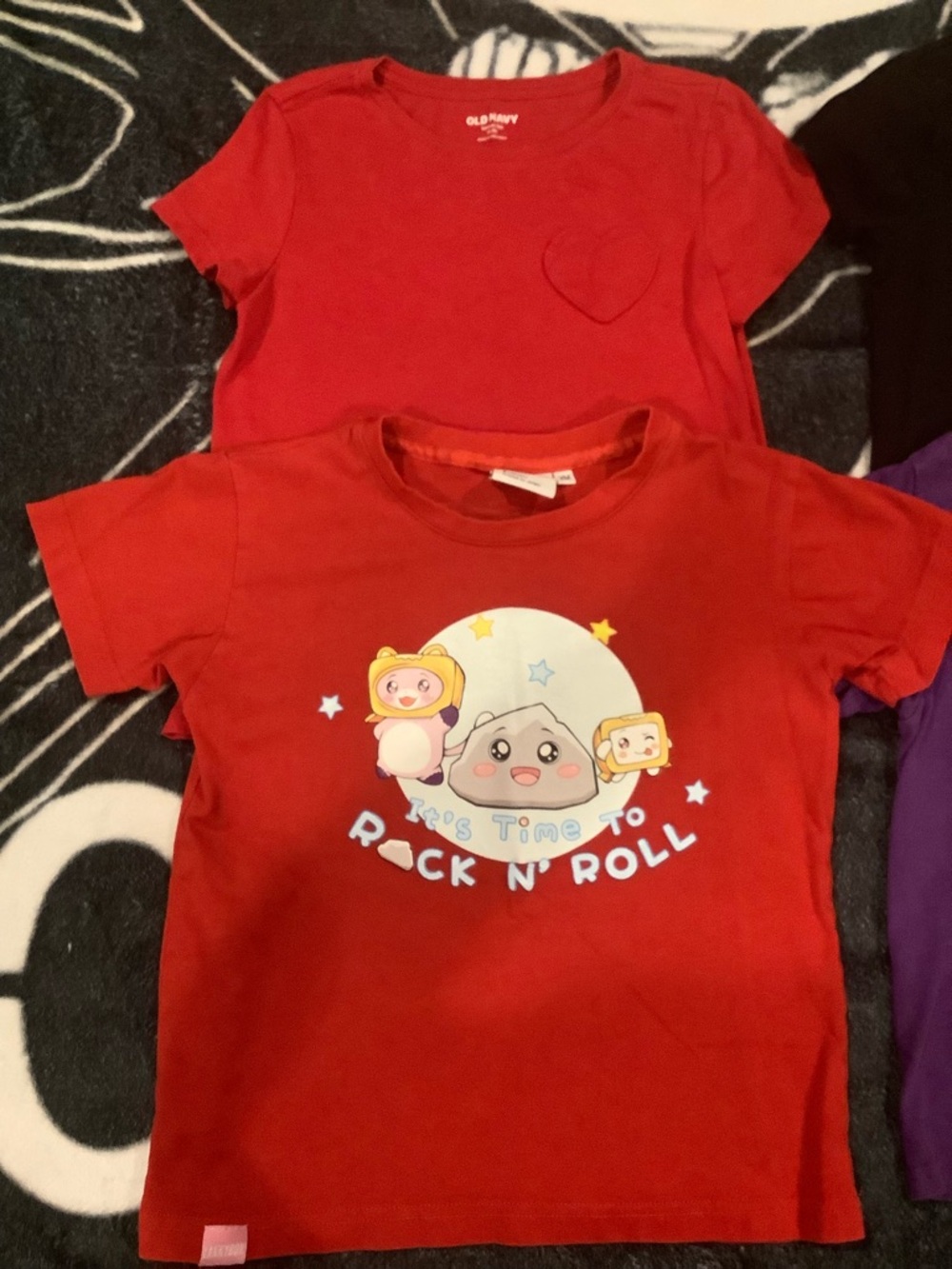 Toddler girls bundle of shirts, lot of 8